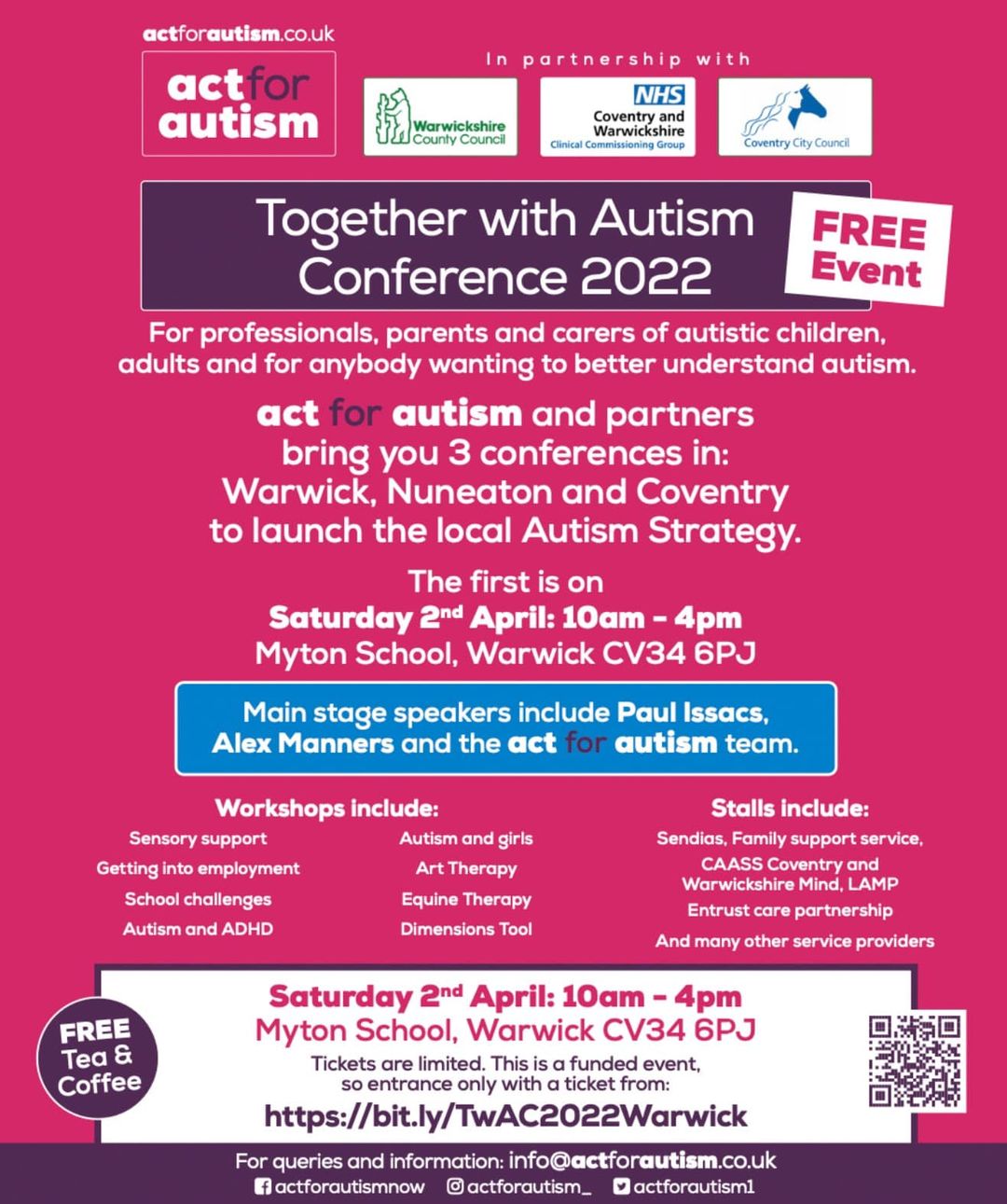 Act for Autism Conference Park Lane